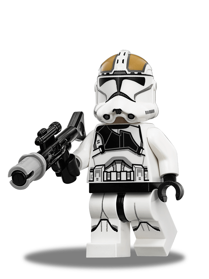 Lego Stormtrooper With Blaster Toy PNG