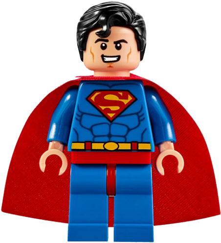 Lego Superman Figure PNG