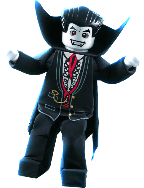 Lego Vampire Figure Haunted House Theme PNG