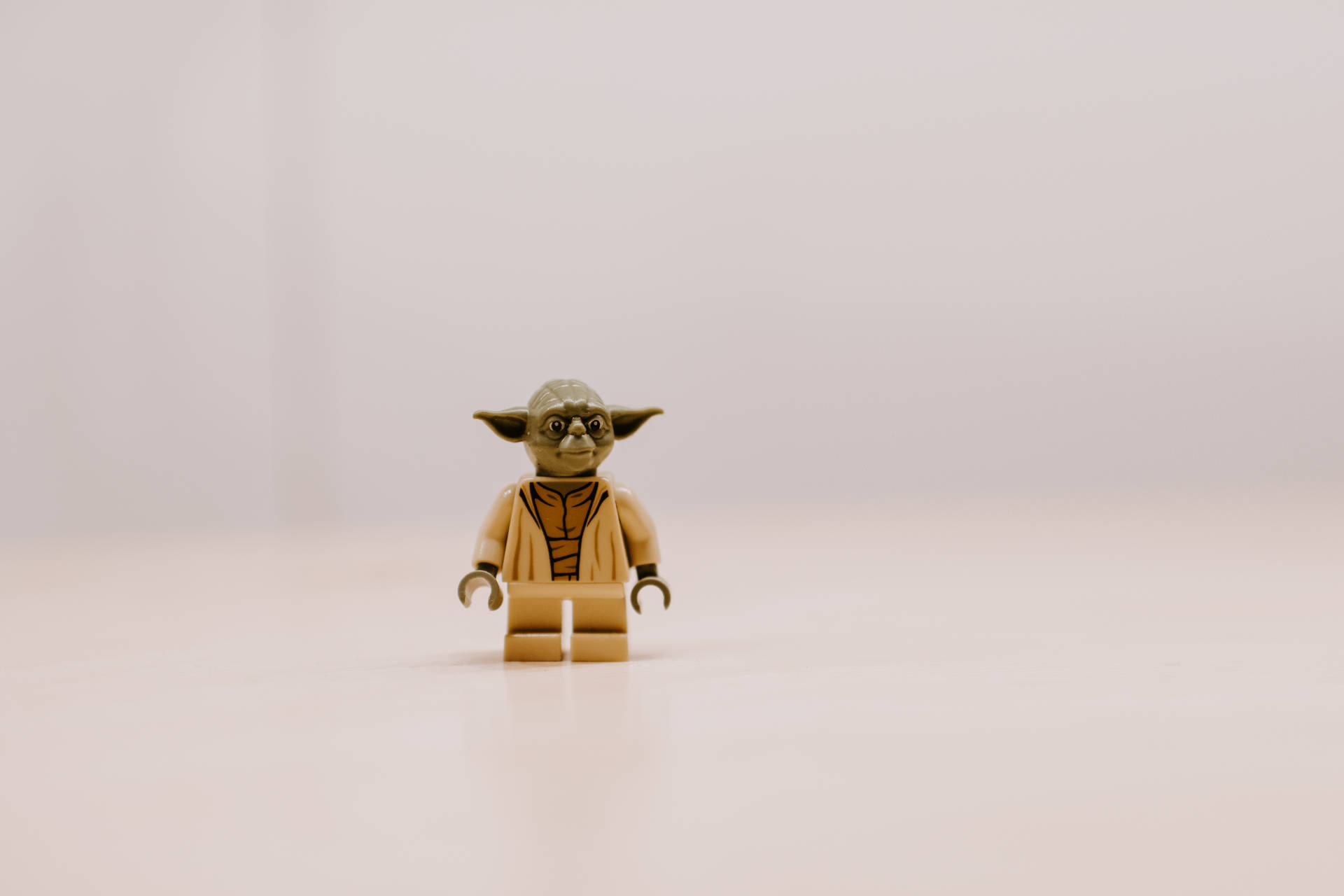 Lego Yoda Figure Neutral Background SVG