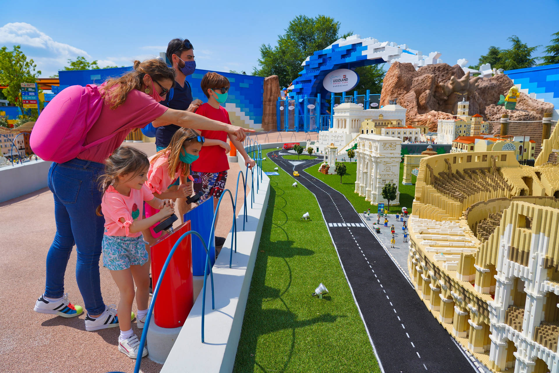 Legoland Family Circuit Race Wallpaper