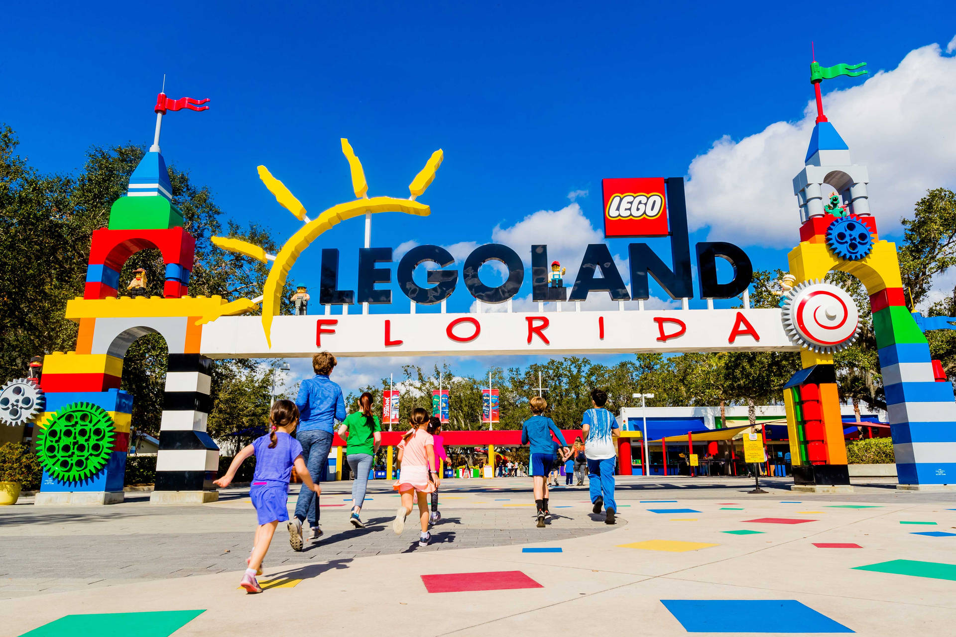 Legoland Florida Entrance Wallpaper
