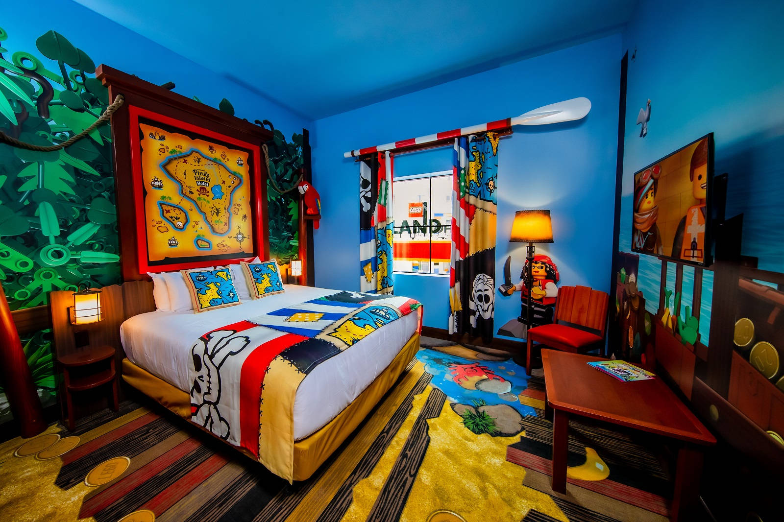 Legoland Hotel Room Wallpaper