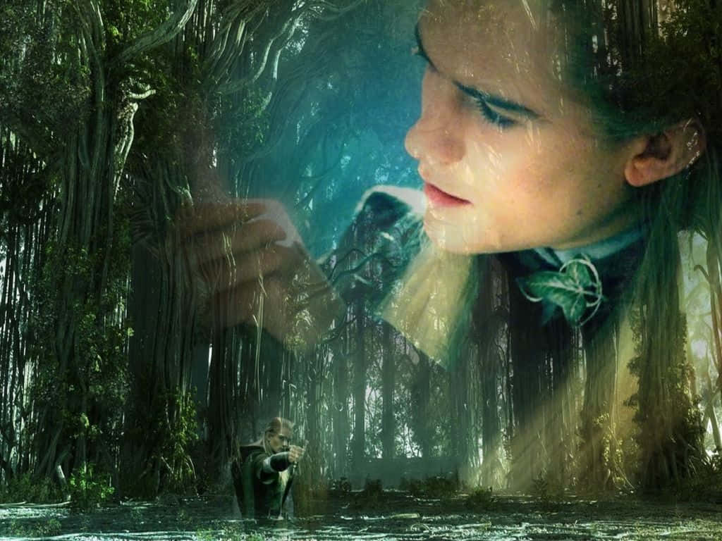 Legolas,un Elf De Bosque Negro. Fondo de pantalla