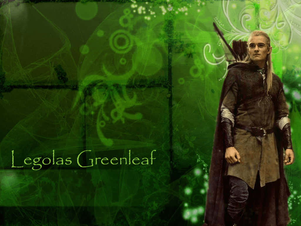 Speaking to an Elven council, Legolas seeks to keep the peace Wallpaper