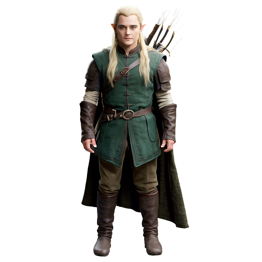 Download Legolas Fellowship Outfit Png Tga | Wallpapers.com