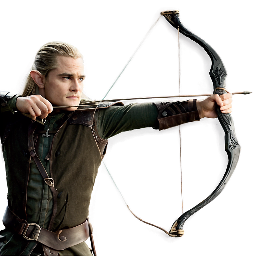 Download Legolas Shooting Arrow Scene Png 06242024 | Wallpapers.com