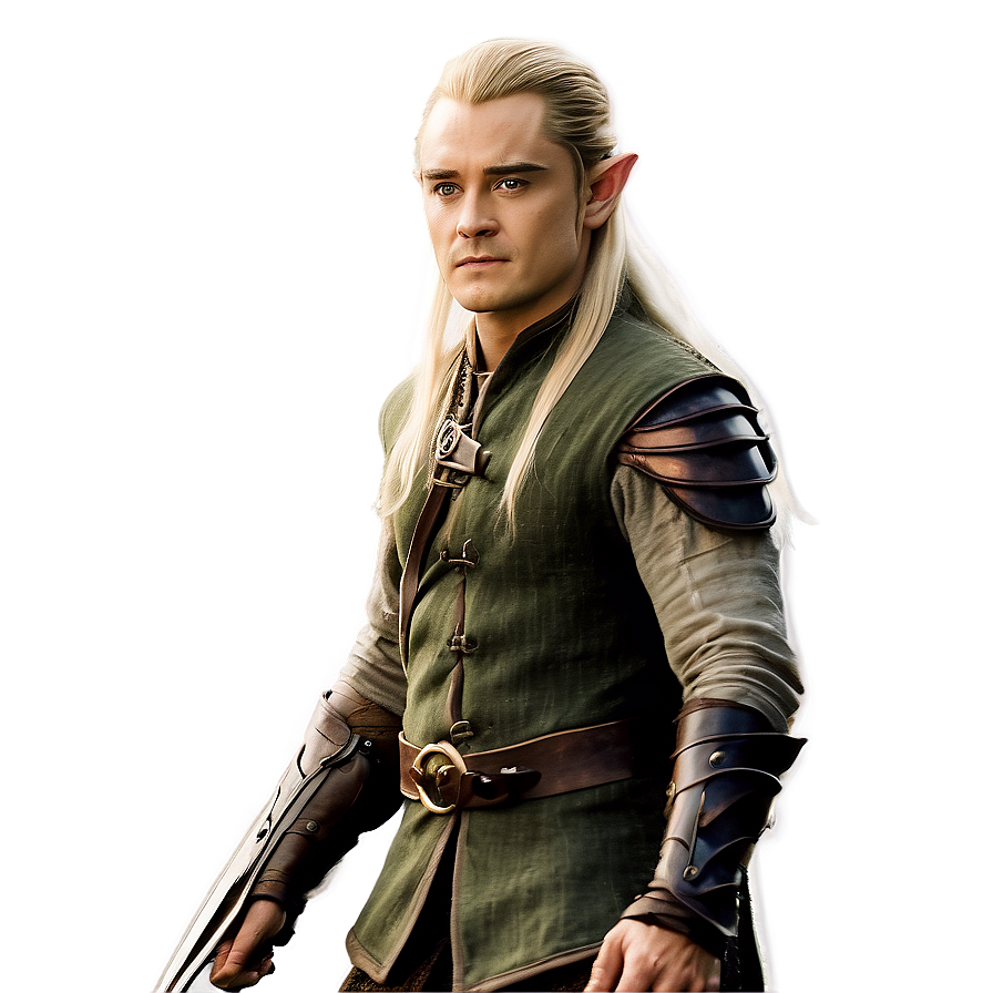 Legolas Walking Scene Png Cmy PNG