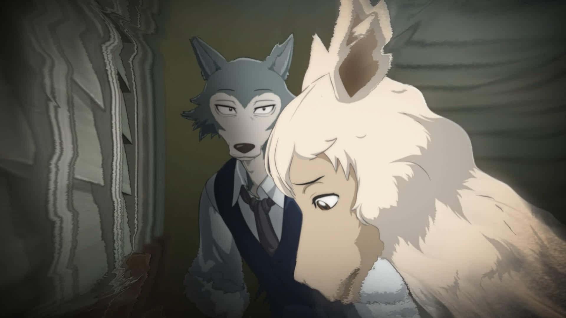 From Beastars to Legend - Legosi Stands as the Hero Wallpaper