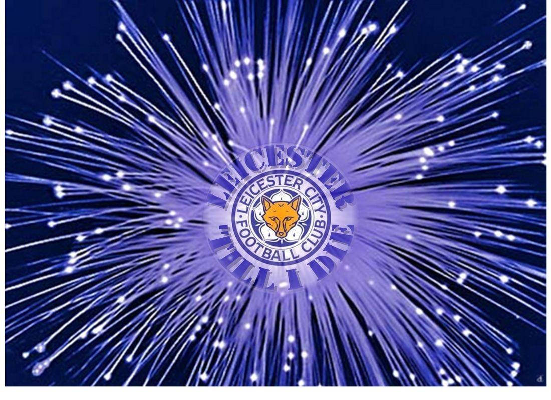 Fuochid'artificio Di Leicester City Sfondo