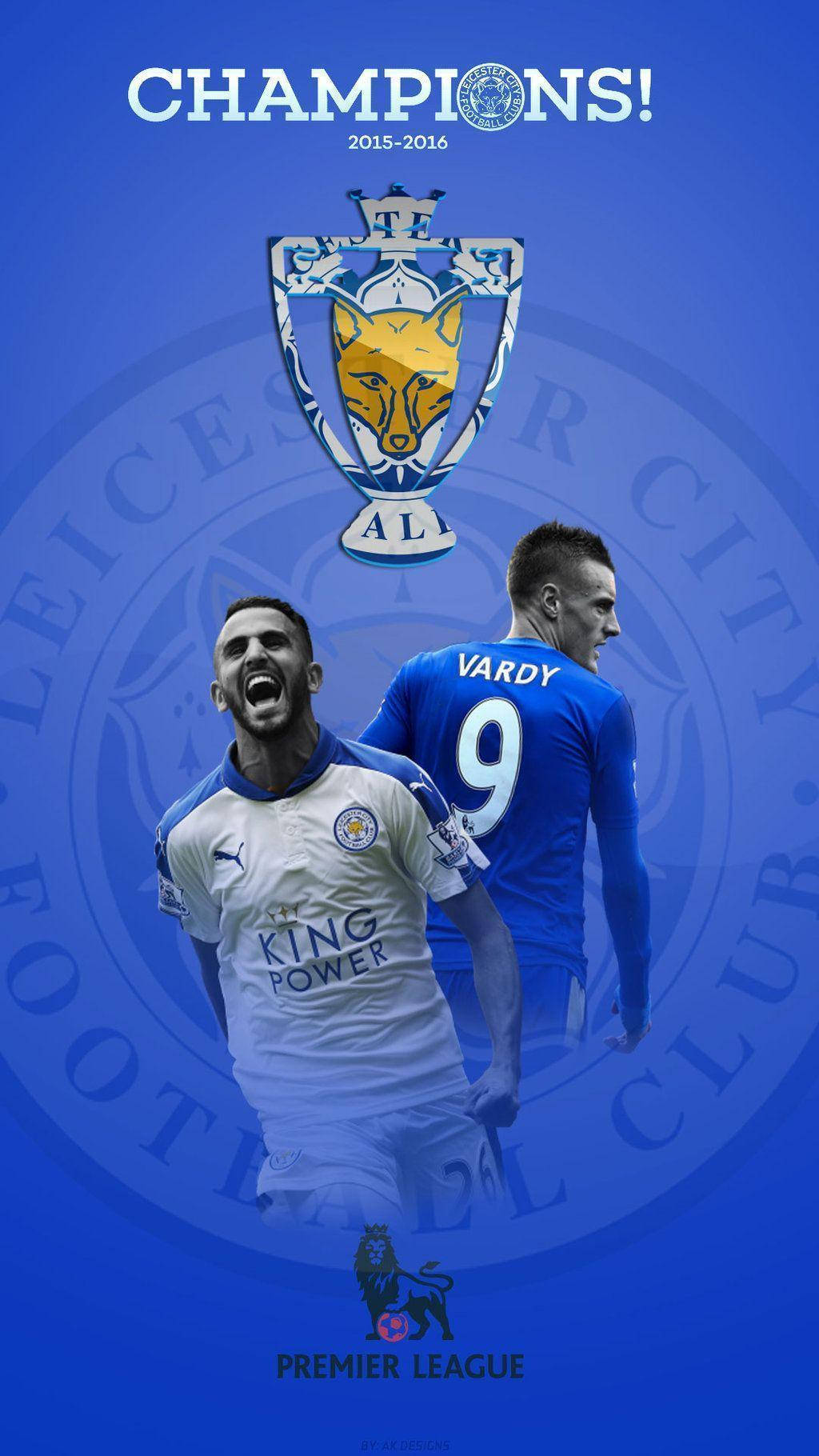 Leicestercity Spieler Champions Wallpaper