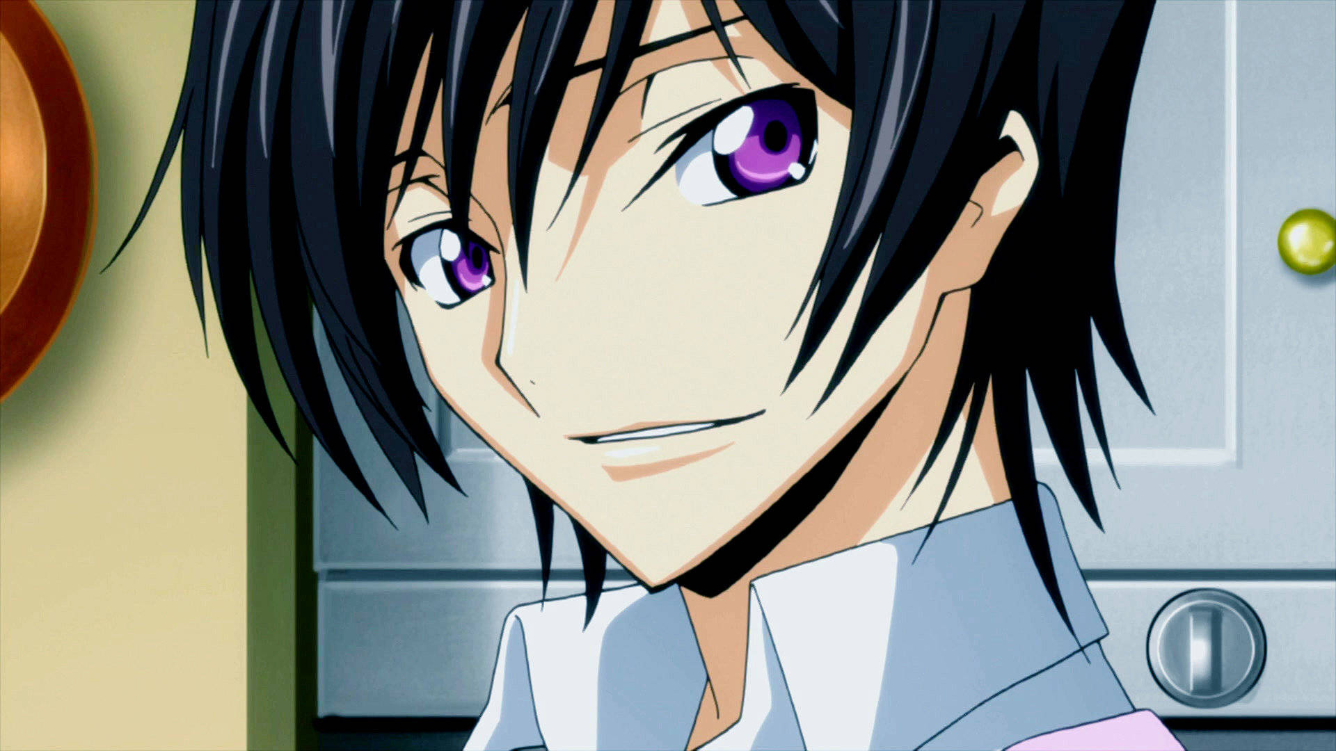 Serious Lelouch Lamperouge Staring GIF