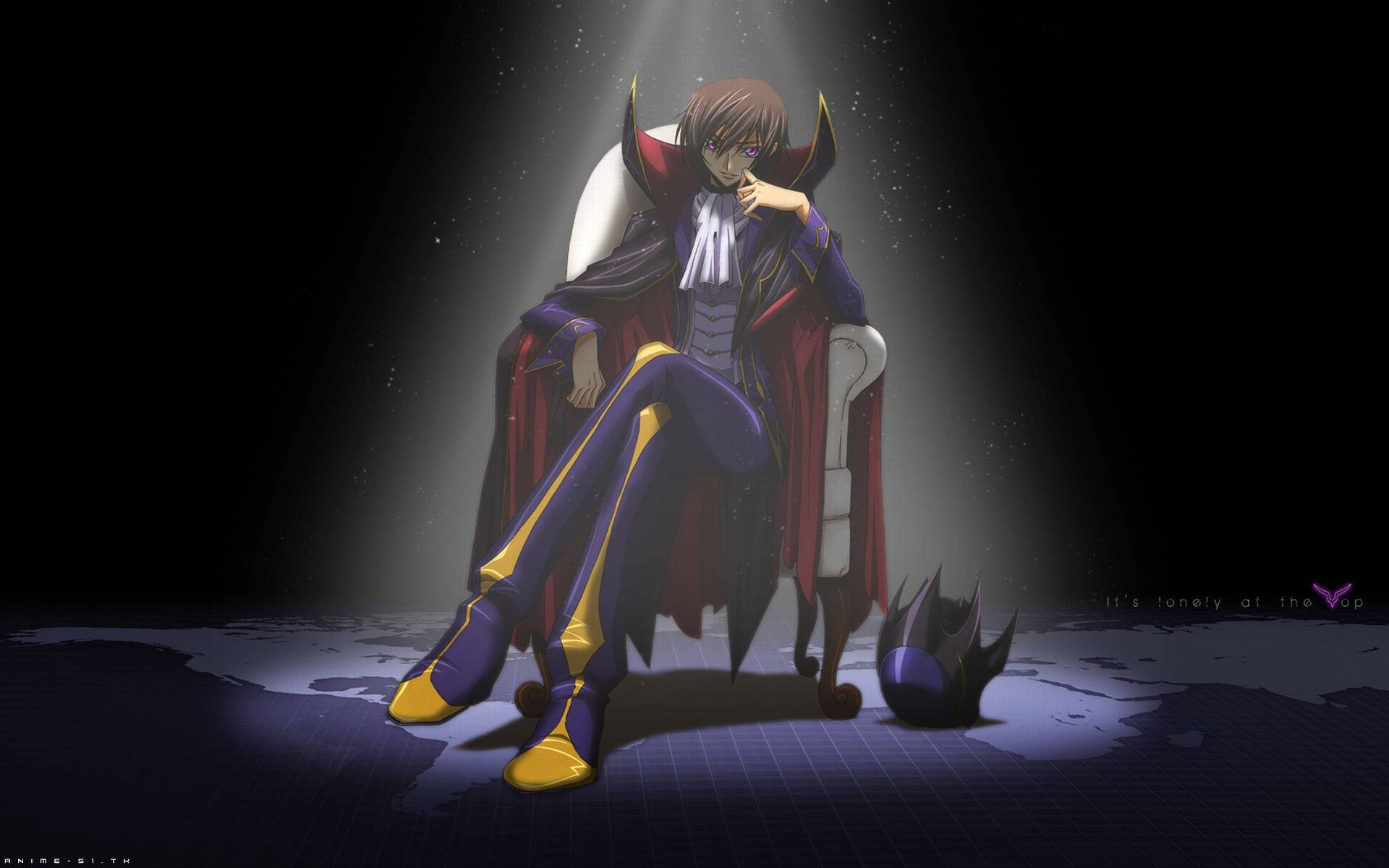 Image  Lelouch Lamperouge as the mysterious protagonist of Code Geass Wallpaper