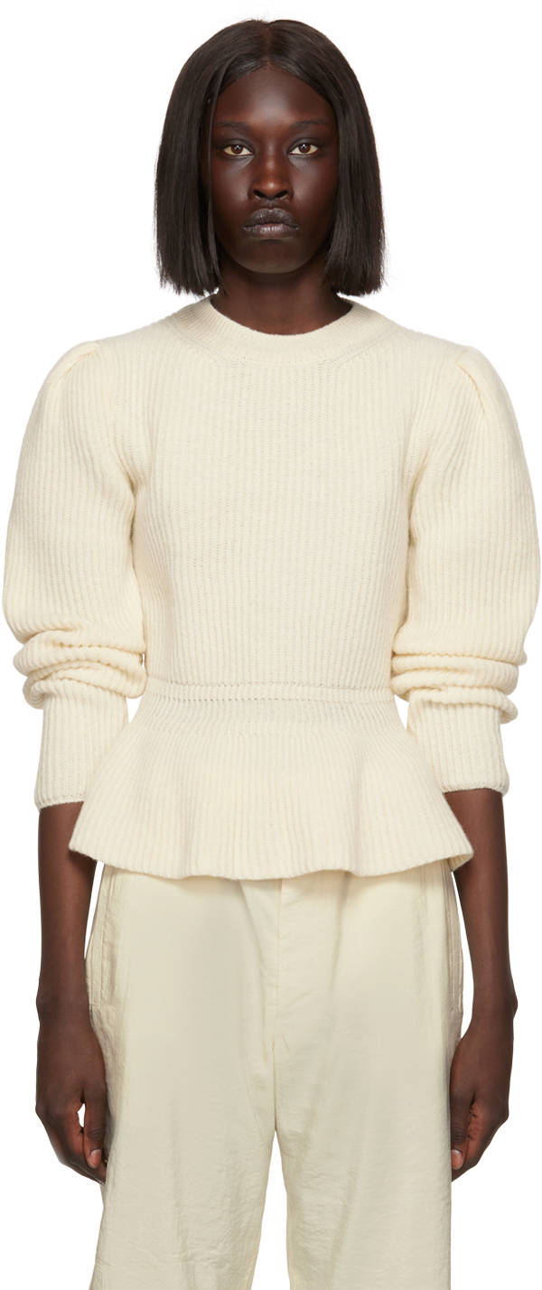 Lemaire Peplum Sweater in Chic Style Wallpaper