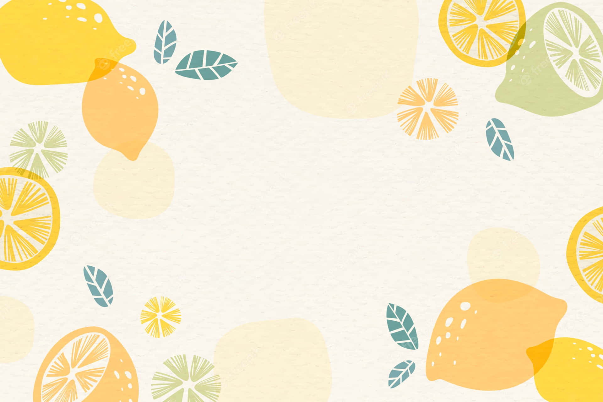 Enjoy the freshness of a lemon!