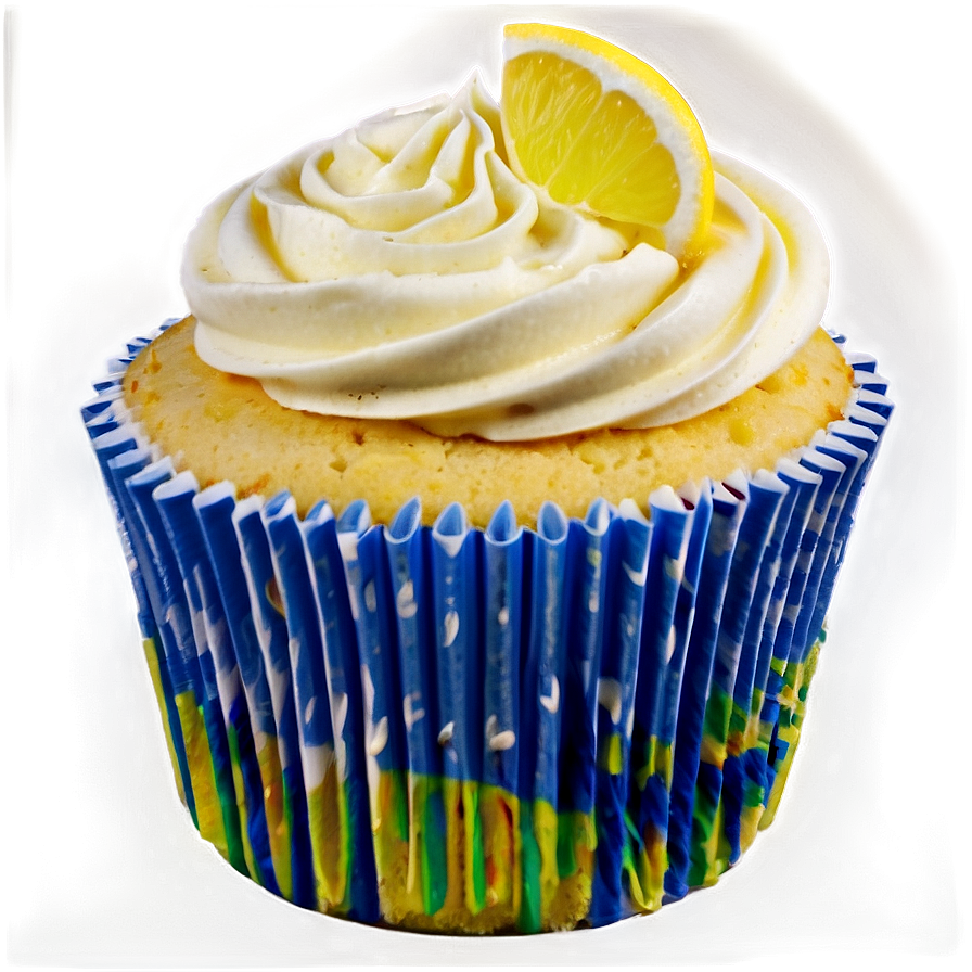 Lemon Cupcakes Png 06112024 PNG