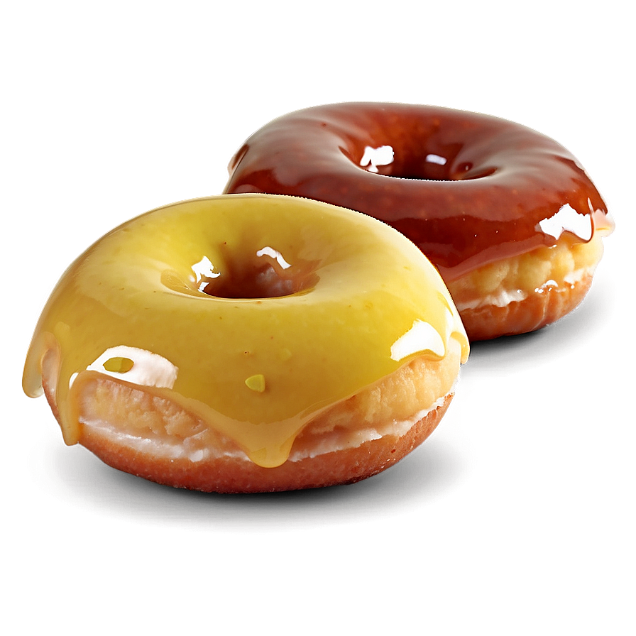 Lemon Glazed Donut Png 96 PNG