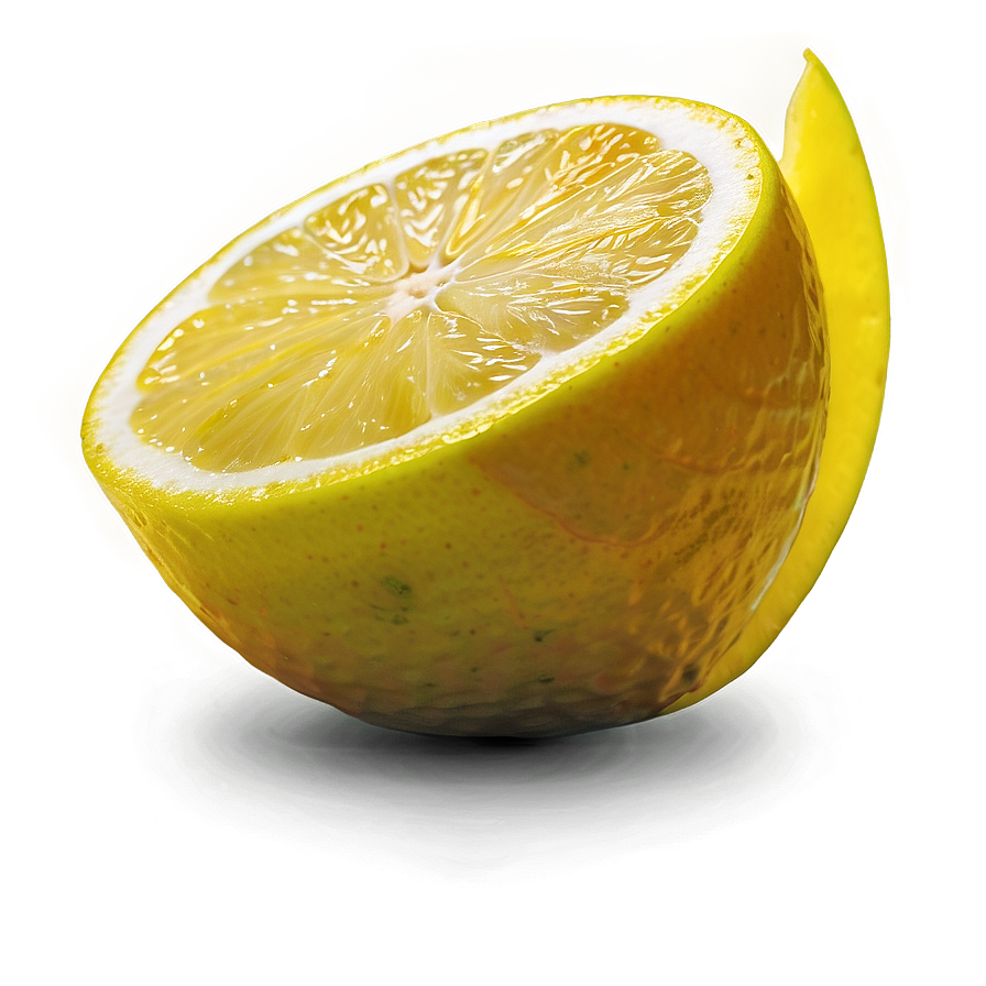 Lemon Half Cut Png 93 PNG