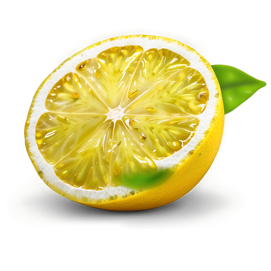 Download Lemon Half Cut Png Abj70 | Wallpapers.com