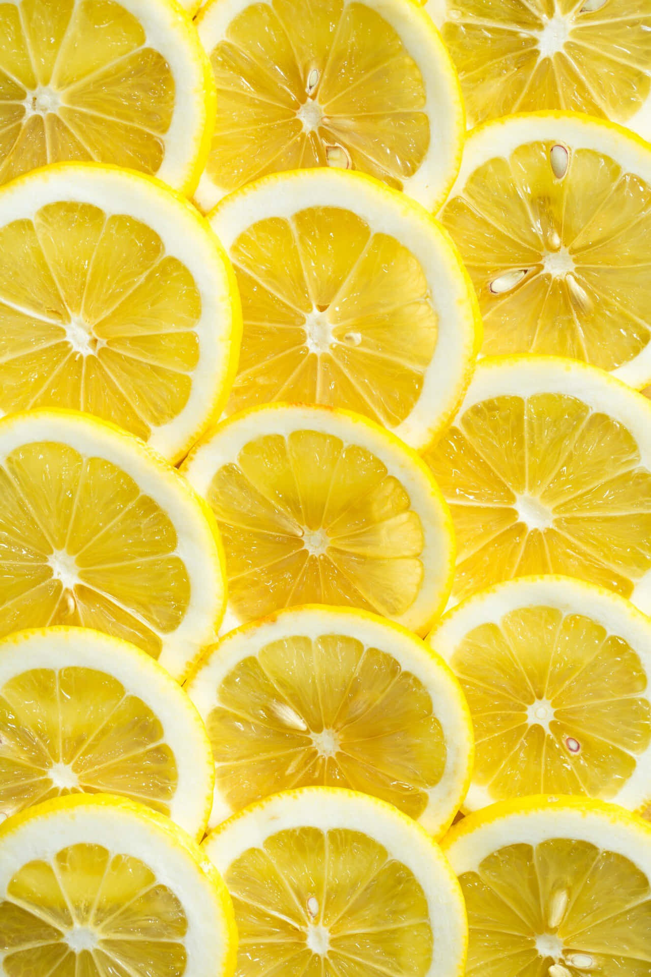 Lås den citron smag op på din iPhone. Wallpaper