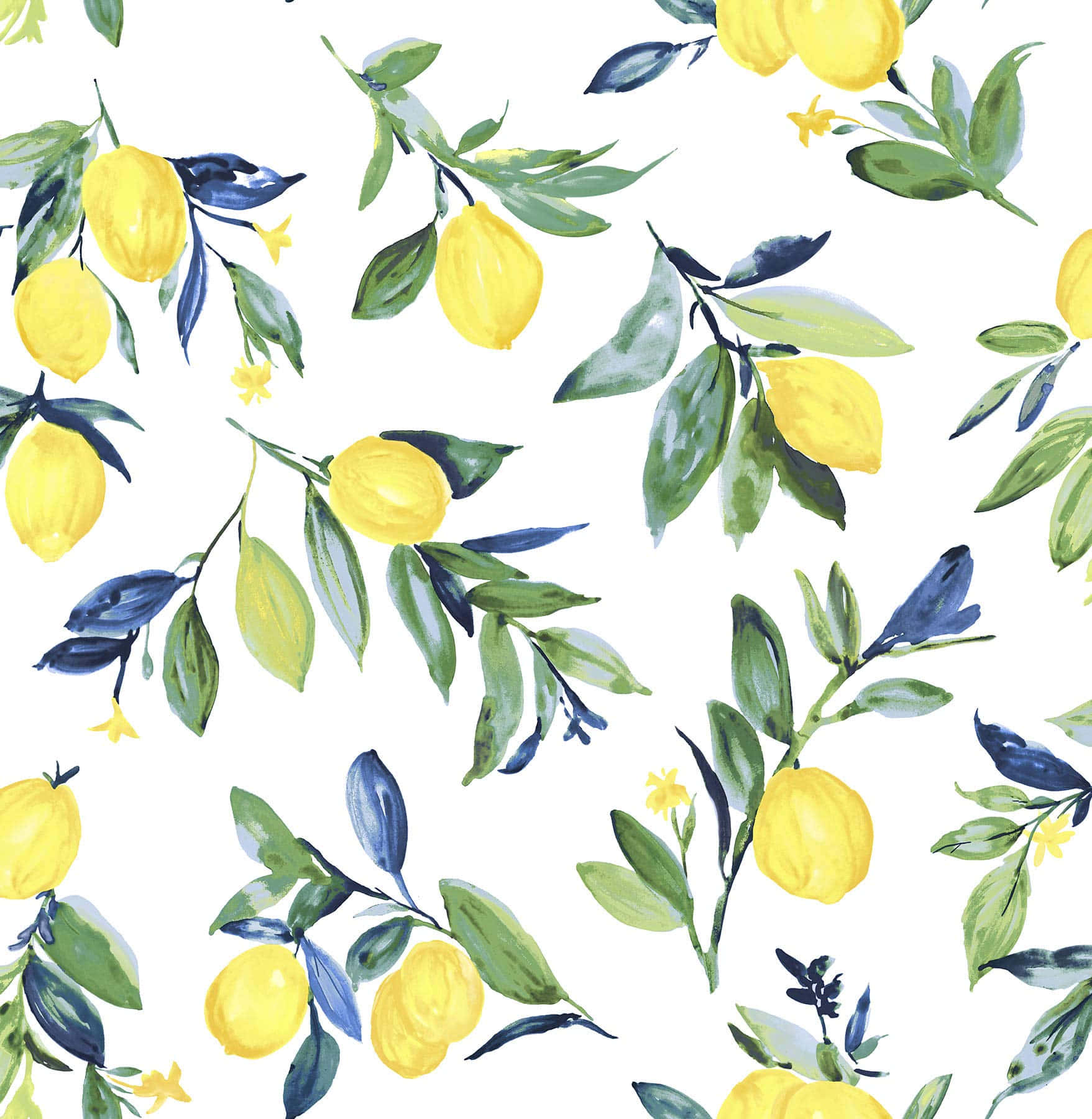 Nyd en forfriskende sommer med en citron-temaet Iphone! Wallpaper