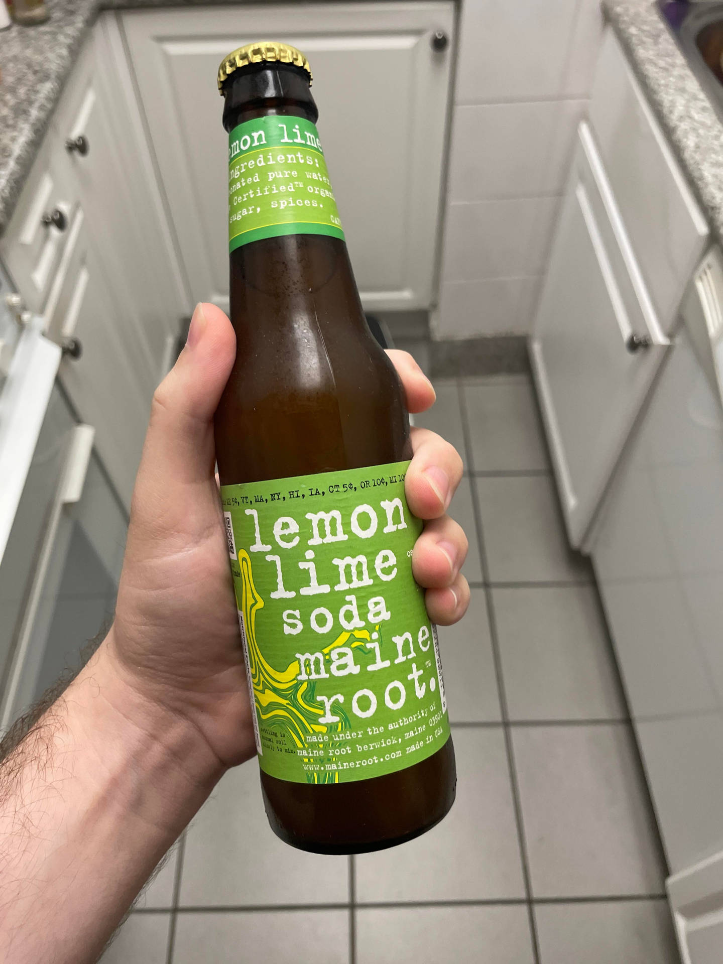 Lemon Lime Soda Maine Root Drink Wallpaper