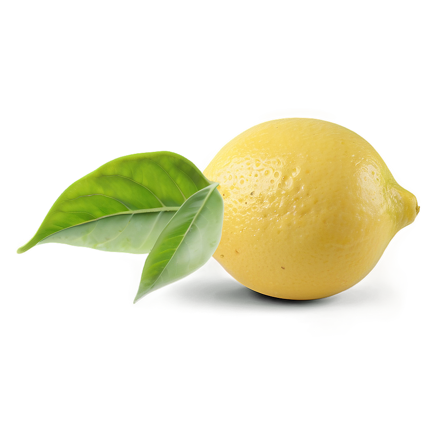 Lemon On White Background Png 6 PNG