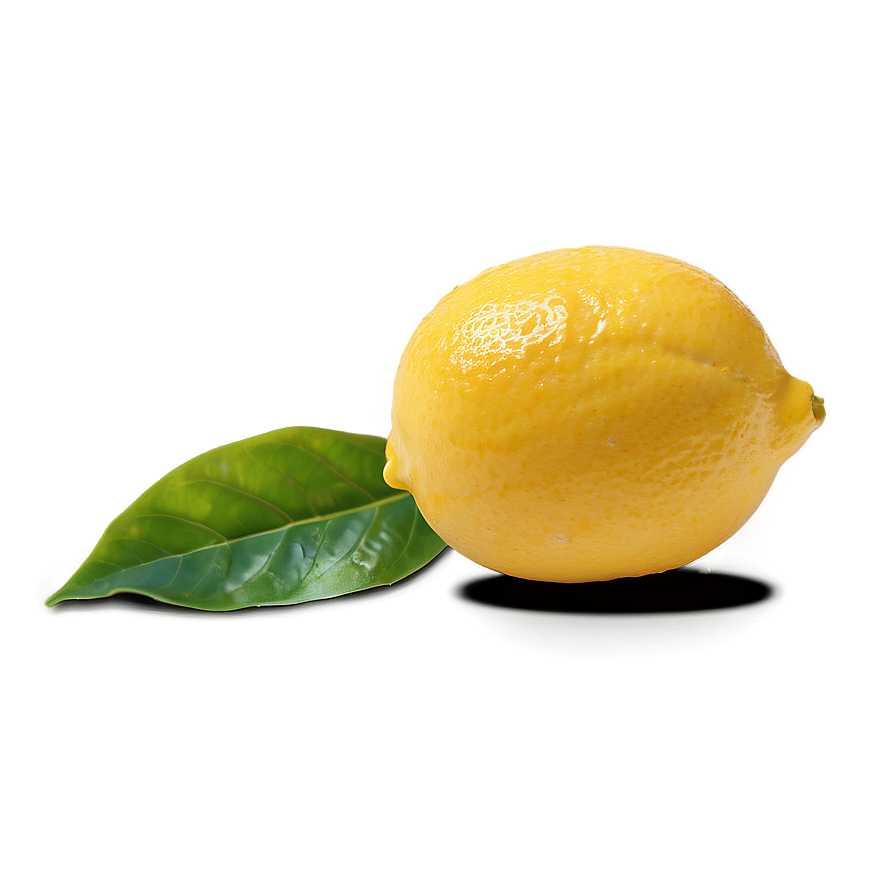 Lemon On Wooden Table Png 05042024 PNG