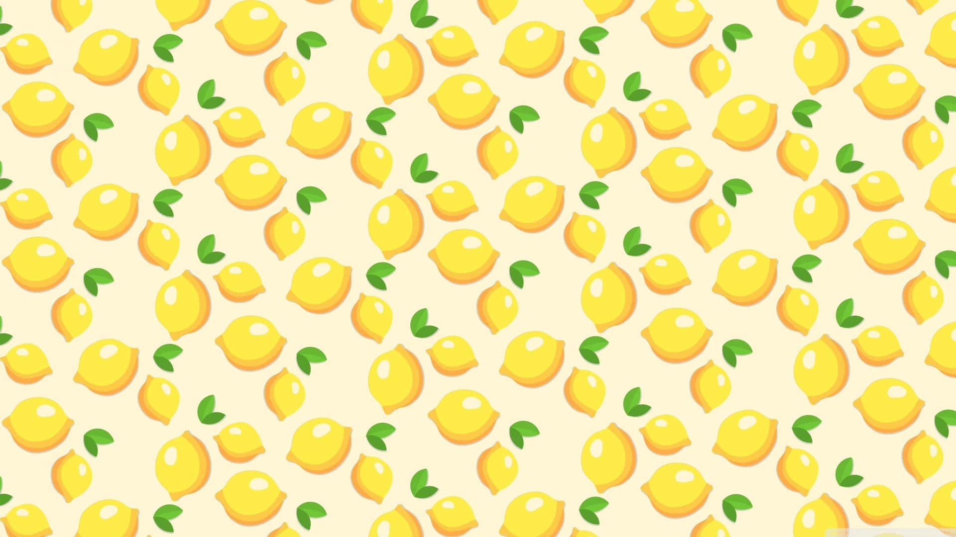 Lemon_ Pattern_ Background Wallpaper