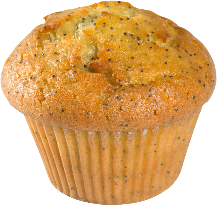 Lemon Poppy Seed Muffin PNG