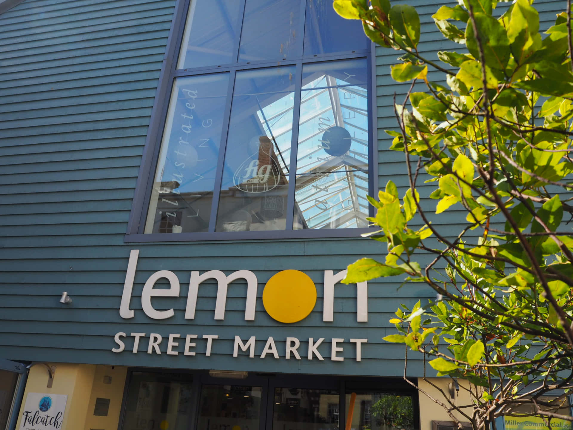Lemon Street Market Truro U K Wallpaper