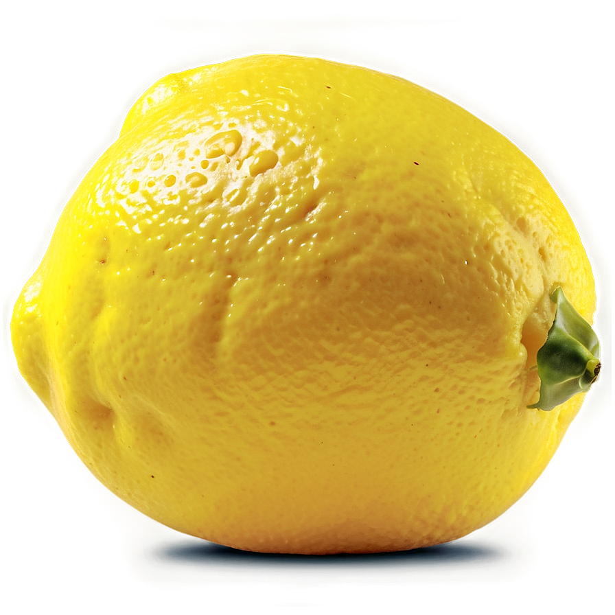 Lemon With Shadow Png Hlt PNG