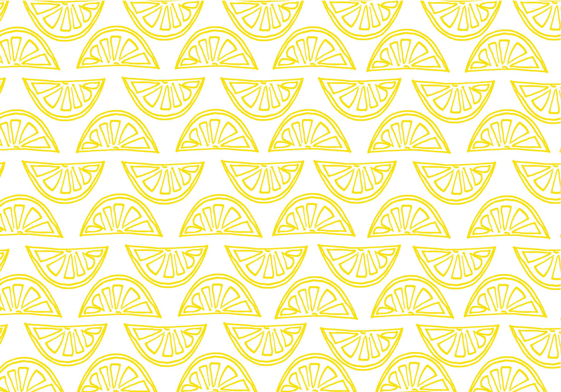 Lemon Yellow Art Wallpaper