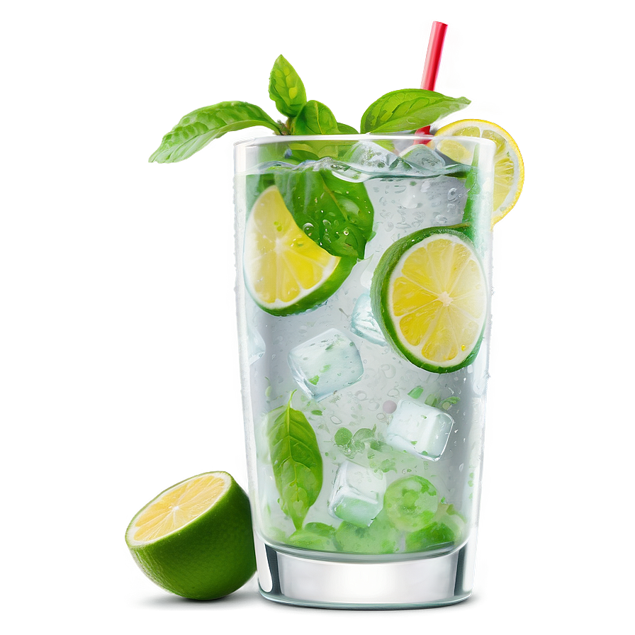 Lemonade Mojito Refreshing Png Evf67 PNG