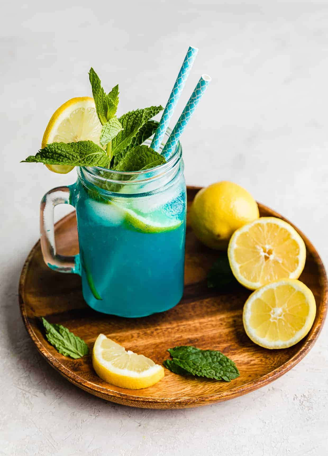 Image  A Fresh Glass of Lemonade