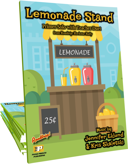 Lemonade Stand Sheet Music Cover PNG