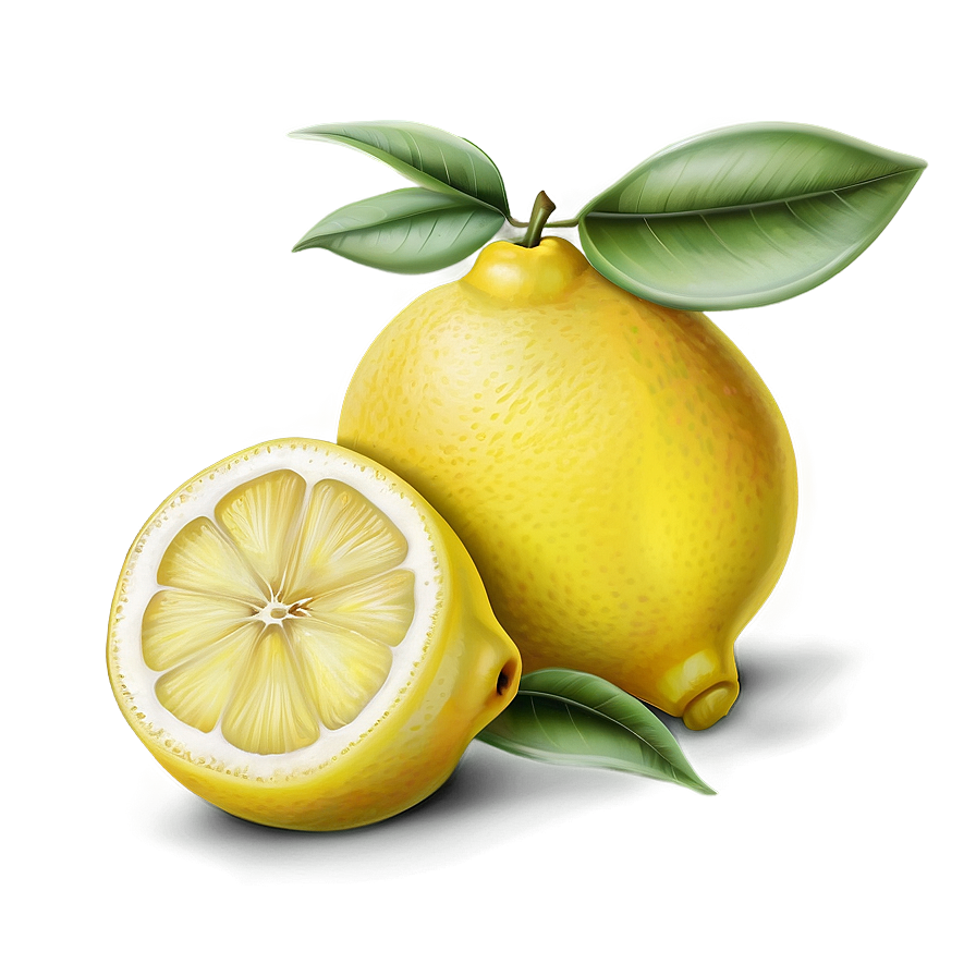 Download Lemons Drawing Png 06122024 | Wallpapers.com