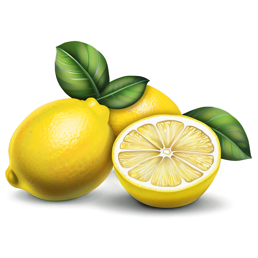 Download Lemons Illustration Png Fas97 | Wallpapers.com