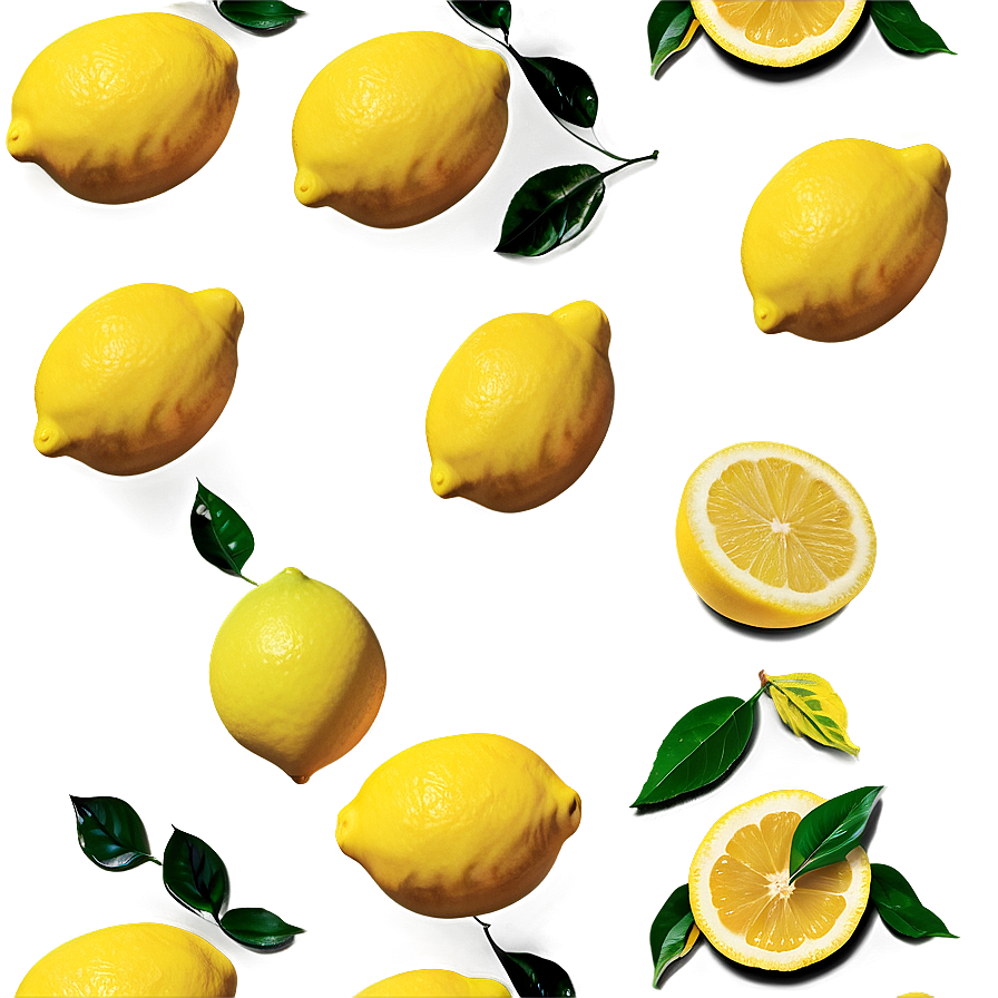 Lemons Pattern Png 96 PNG