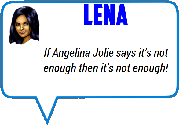 Lena Quote Graphic PNG