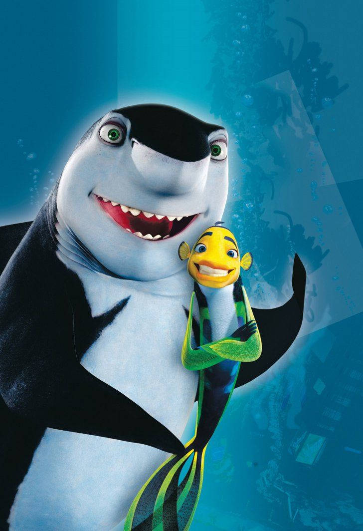 (assuming These Are Meant To Be The Title Of A Computer Or Mobile Wallpaper Featuring The Characters From The Movie Shark Tale) Wallpaper