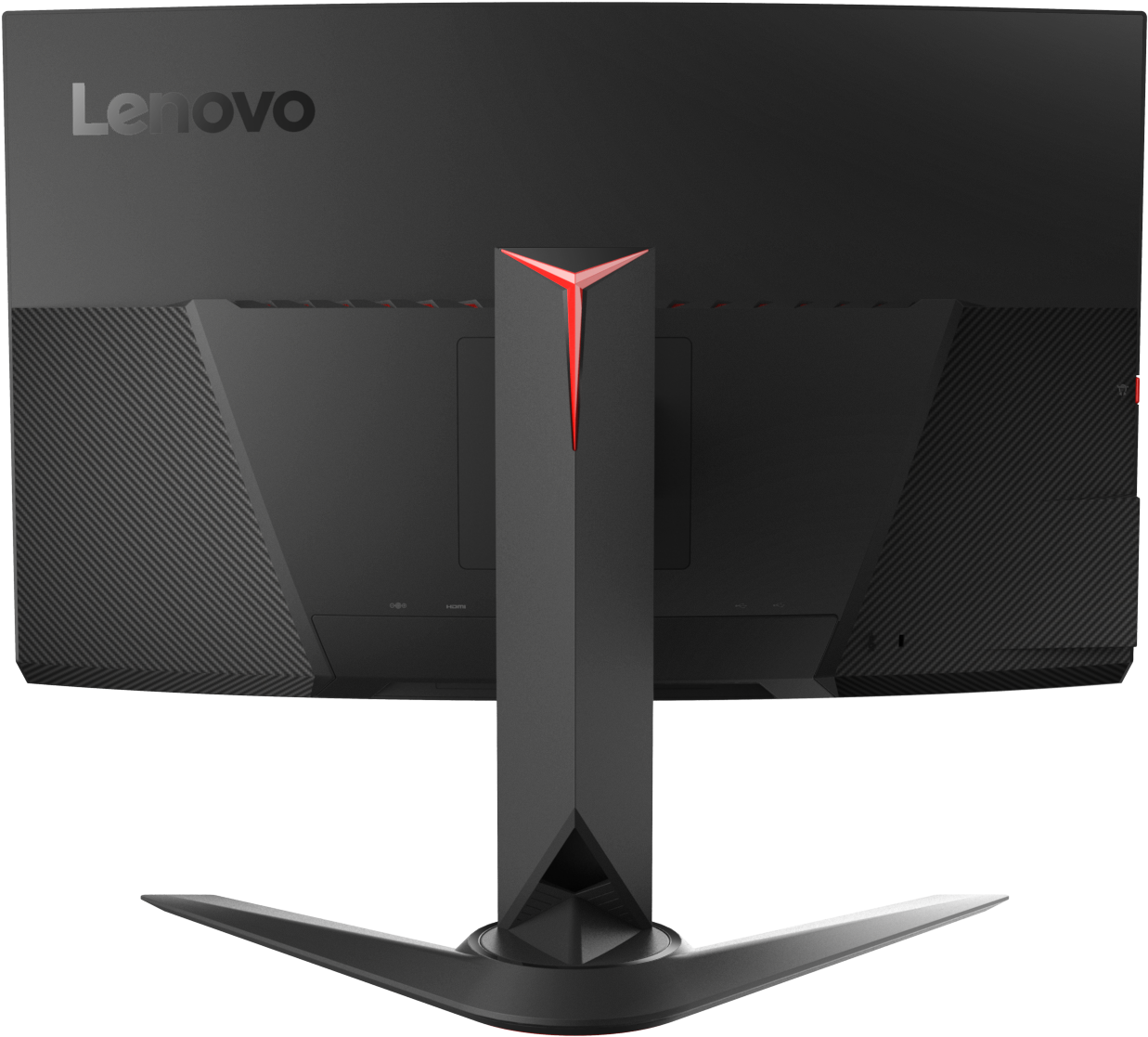 Lenovo Gaming Monitor Rear View PNG