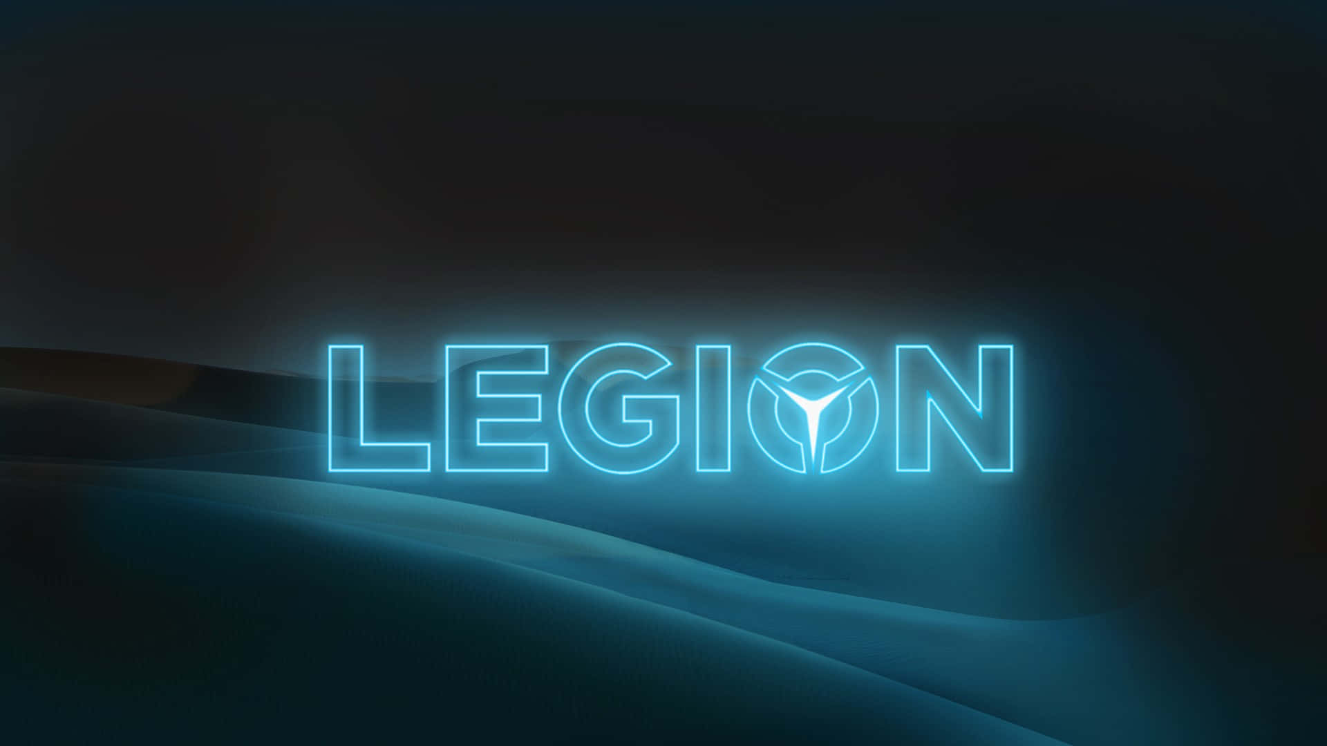 Lenovo Legion Logo Neon Effect Wallpaper