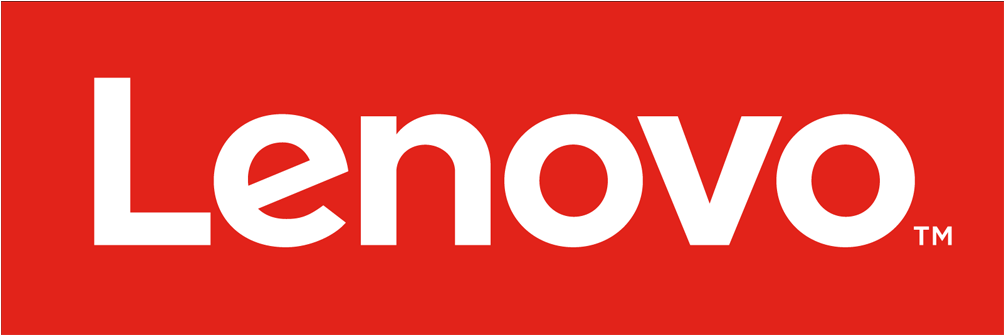 Lenovo Logo Red Background PNG