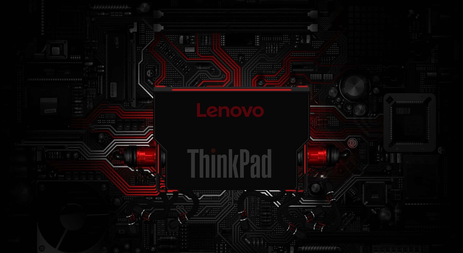 Lenovo Think Pad Circuitry Wallpaper Wallpaper