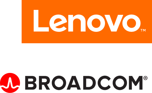 Lenovoand Broadcom Logos PNG