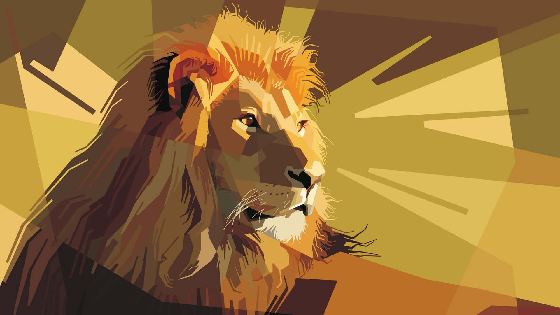 Leo, the courageous lion of courage