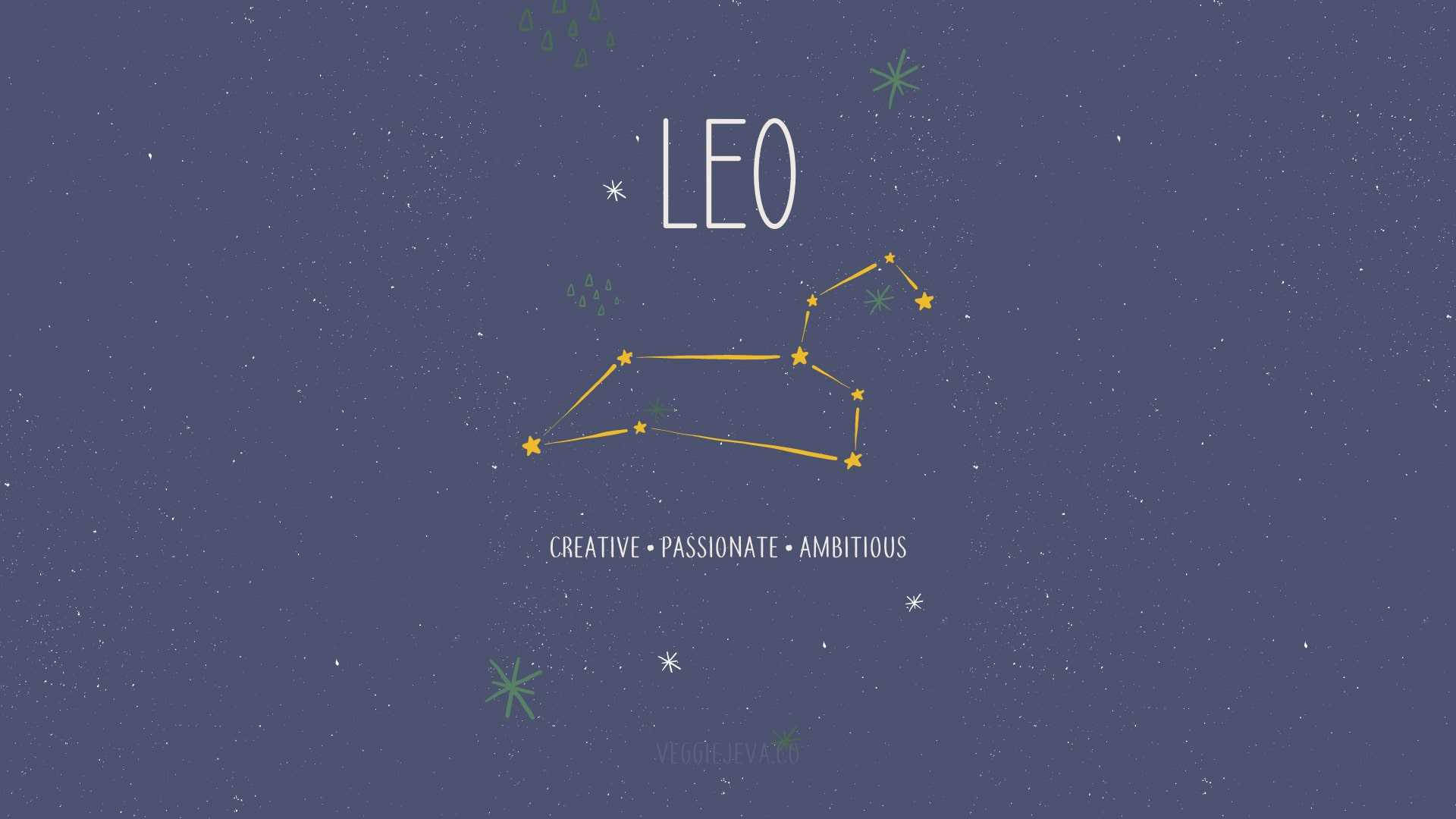 Leo Constellation And Qualities Wallpaper