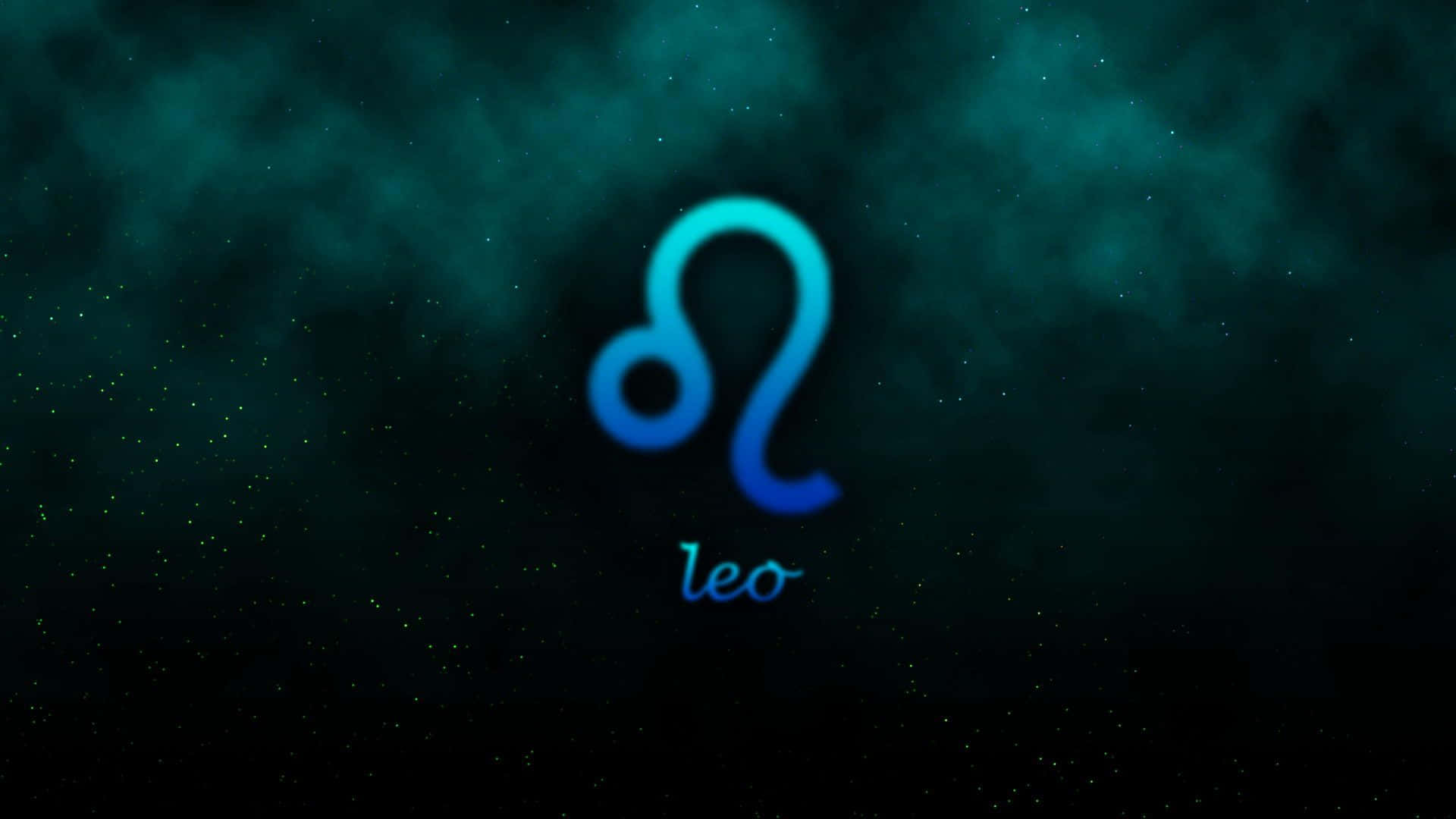 Leo Zodiac Sign Stars And Mist Wallpaper