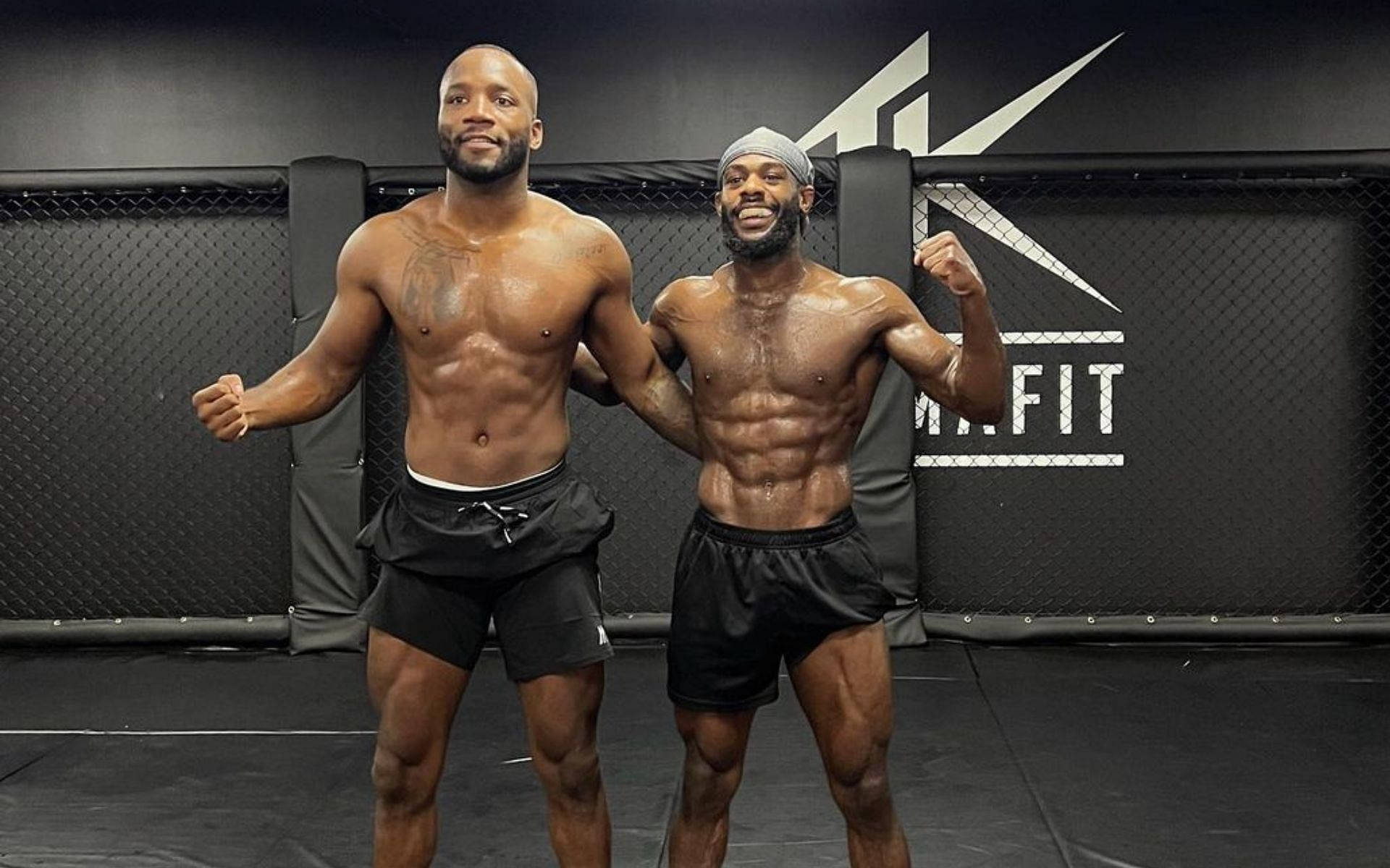 Download Leon Edwards And Tyron Woodley Wallpaper | Wallpapers.com